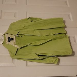 Denim & Co, L, button-down shirt